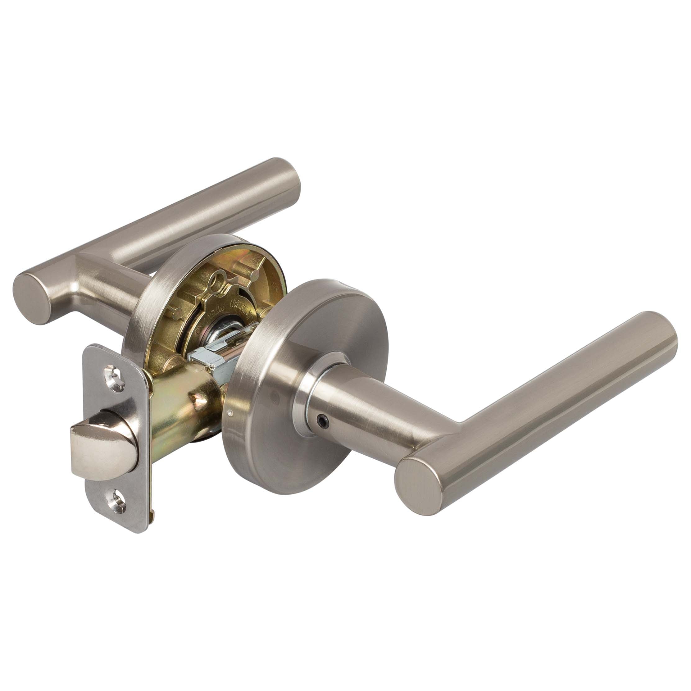 Door Lever Set Closet / Hall / Passage Function Contemporary Style Riley Collection